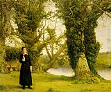 William Dyce Amongst the Trees painting